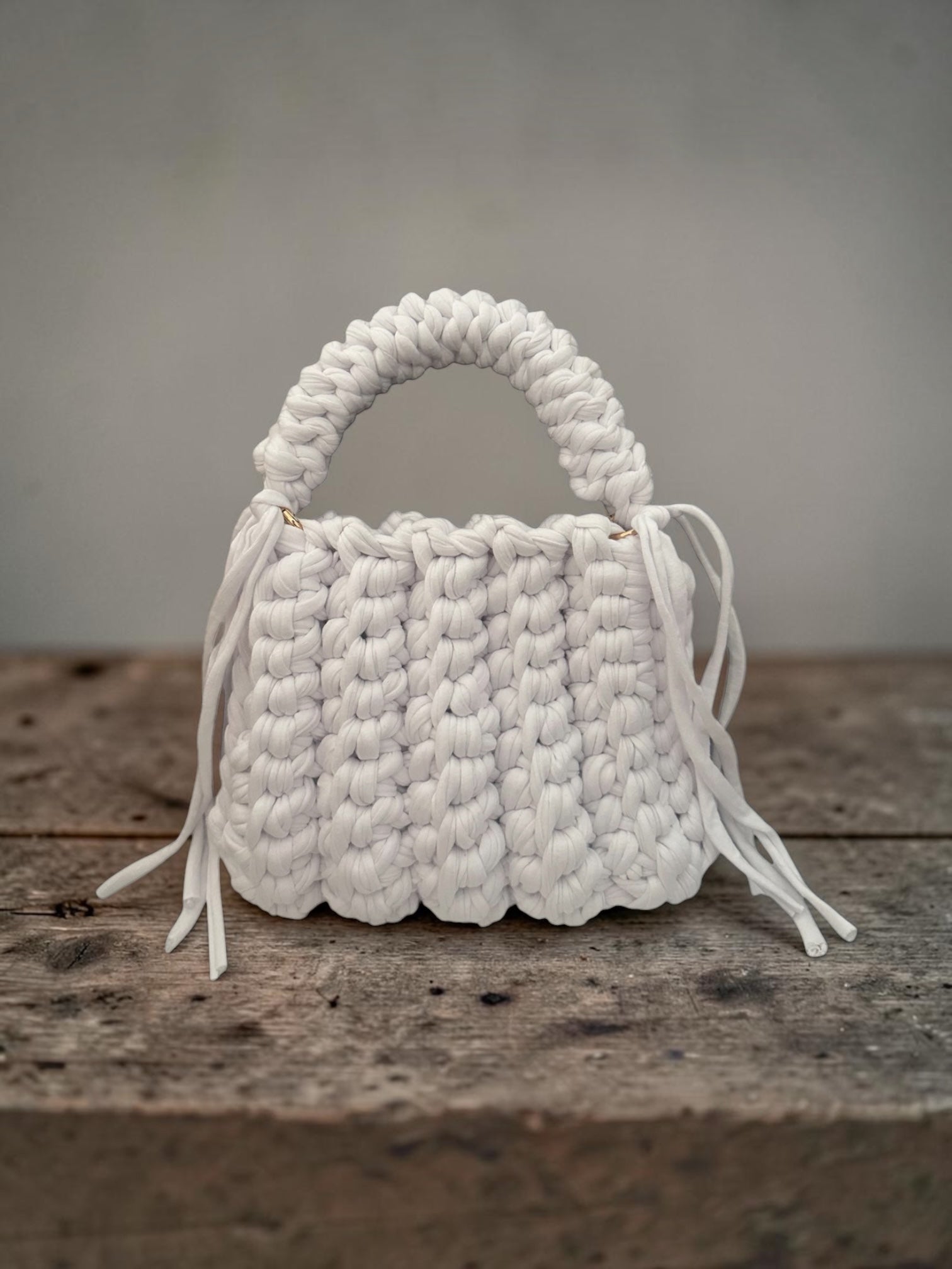 Pebble Top-Handle Bag
